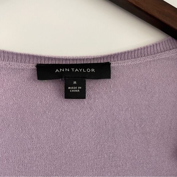 Ann Taylor Lilac‎ button up Cardigan 🦋🌸 - Picture 10 of 12